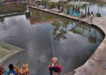 Spot mancing di Kepanjen Malang yang cocok bagi para mancing mania untuk menyalurkan hobi./Foto: Pinterest/Kevin Tambrin