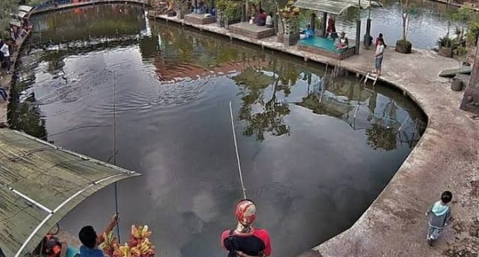 Spot mancing di Kepanjen Malang yang cocok bagi para mancing mania untuk menyalurkan hobi./Foto: Pinterest/Kevin Tambrin