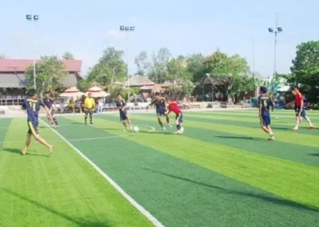 Rekomendasi lapangan mini soccer di Malang dengan fasilitas terbaik, lengkap dengan alamat dan jam operasional. /Foto: Pinterest/Tran Ha My.