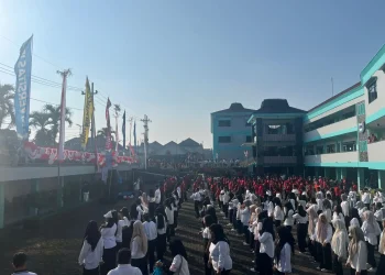 UIBU Malang sambut ribuan maba 2025. (Foto/M Sholeh)