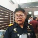 Kepala Kanwil DJBC Jatim II, Agus Sudarmadi memaparkan capaian kinerja Kanwil DJBC Jatim II. (Foto/M Sholeh)