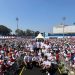 Animo masyarakat dalam acara Gajayana Jalan Tahes 2025 untuk 1.000 Event Kota Malang. (Foto/M Sholeh)