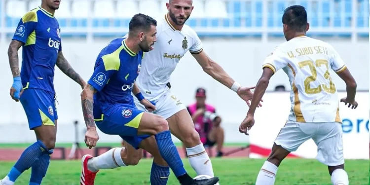 Fakta menarik laga Arema FC vs Bhayangkara Presisi FC di pekan ke-3 BRI Super League 2025/2026. /Foto: Instagram @aremafcofficial