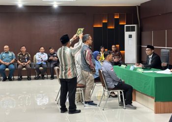 Sidang terpadu perwalian untuk 25 anak terlantar di Kota Malang hingga diputuskan resmi punya wali hukum. (Foto/M Sholeh)