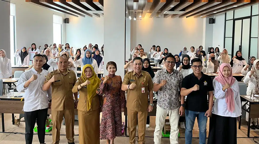 Foto bersama Kepala Disperindag Kabupaten Malang