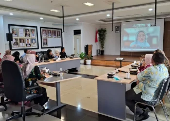 Monitoring dan Evaluasi Layanan TBC RO di RSUD Karsa Husada yang digelar oleh Dinkes Kota Batu. Foto: Azmy