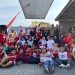 Acara warga Merjosari Kota Malang dalam memperingati HUT RI ke-80. Foto/dok