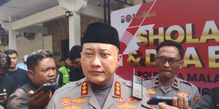 Kapolresta Malang Kota, Kombes Pol Nanang Haryono. (Foto/M Sholeh)