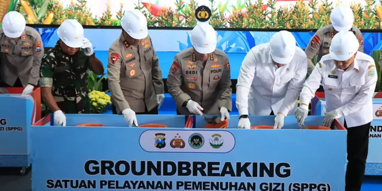 Groundbreaking serentak Dapur SPPG
