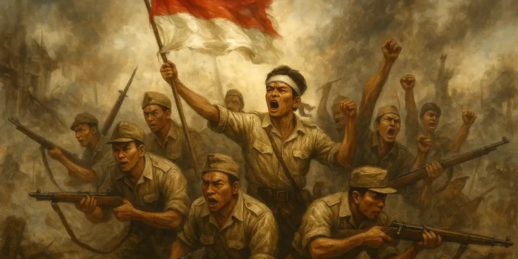 Ilutrasi Perang kemerdekaan RI