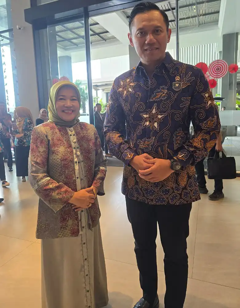 Wabup bersama AHY