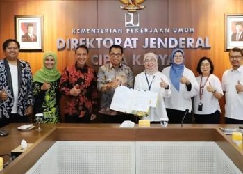 BAST penyerahan hibah pengelolaan Pasar Induk Among Tani Kota Batu. Foto: Prokopim KWB