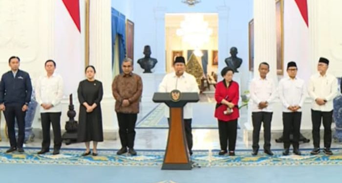 Presiden Prabowo Subianto menggelar rapat kabinet luar biasa pada 31 Agustus 2025 untuk merespons aksi massa. /Foto: Tangkapan kanal YouTube Sekretariat Presiden.