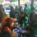 Layanan pemeriksaan kesehatan gratis bagi para driver ojol di Kota Batu. Foto: Azmy