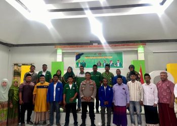 Peringati Maulid Nabi Muhammad SAW, PC GP Ansor Alor gelar acara istighosah dan doa bersama untuk menjaga kedamaian Indonesia. /Foto: Dok. PC GP Ansor Alor for Tugumalang.id.