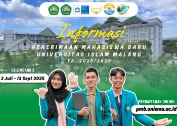 Informasi pendaftaran PMB Unisma Gelombang 3 tahun akademik 2025/2026 untuk Prodi Agroteknologi. /Foto: Dok. Unisma.
