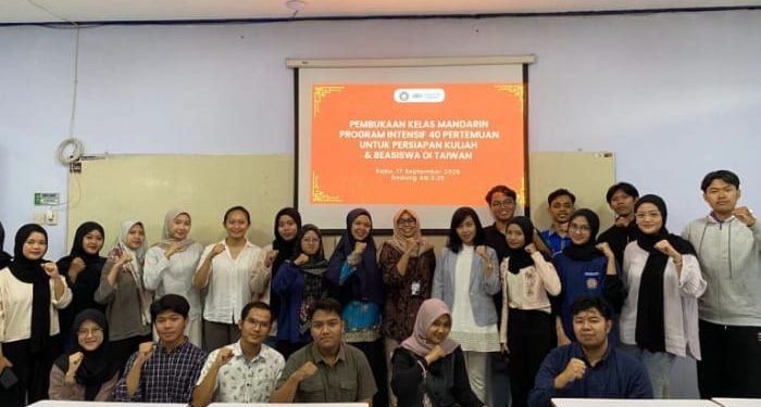Polinema bekerja sama dengan Intact Base Bangka Belitung persiapkan mahasiswa dan alumni untuk persiapan studi dan beasiswa ke Taiwan. /Foto: Dok. Polinema.