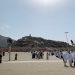 Suasana Jabal Rahmah di Padang Arafah pada Agustus lalu. Foto: Irham Thoriq