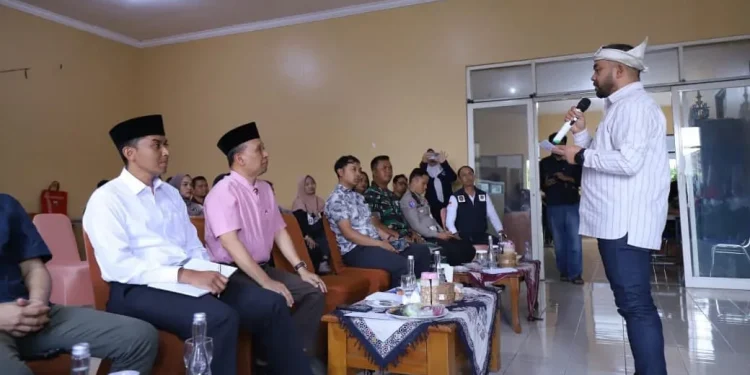 Sosialisasi rencana pemasangan gate parkir di Alun-alun Kota Batu. Foto: Azmy