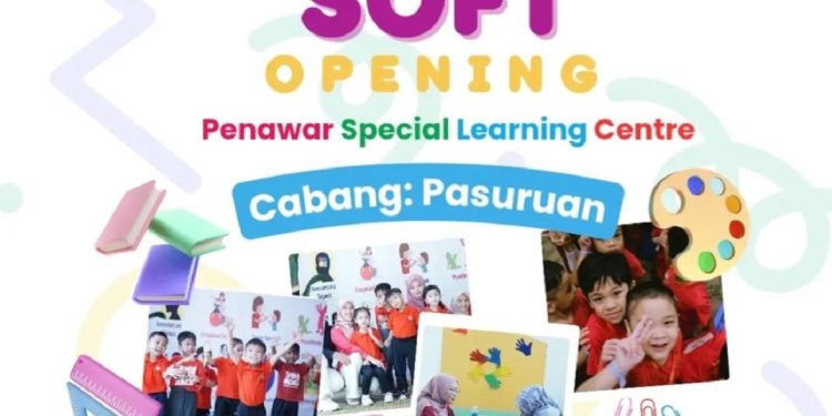 Penawar Special Learning Centre (PSLC) menggelar soft opening Cabang Pasuruan dengan layanan screening gratis dan public talk./Foto: Instagram @pslc.indonesia.