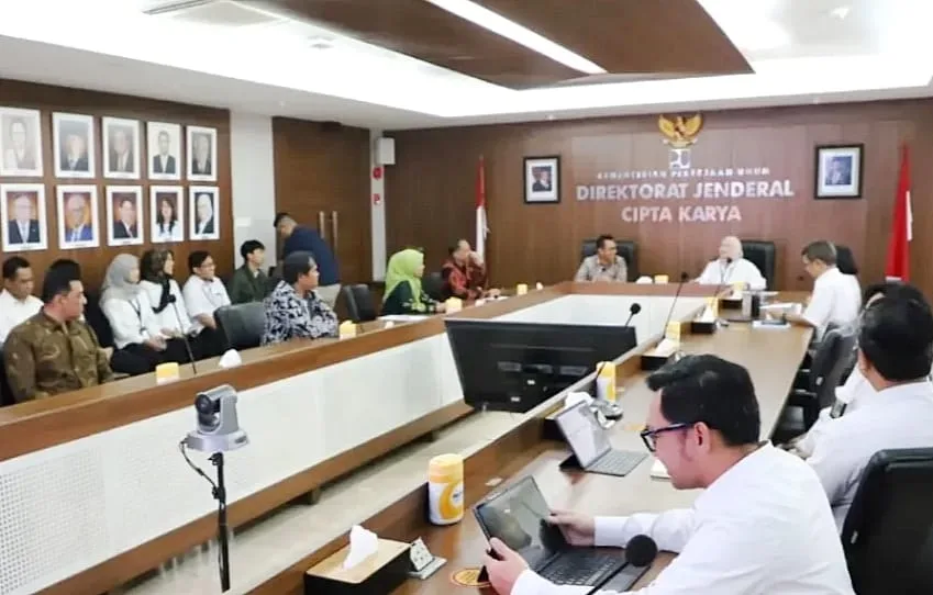 BAST penyerahan hibah pengelolaan Pasar Induk Among Tani Kota Batu. Foto: Prokopim KWB