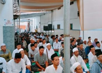 Ilustrasi istighosah oleh GP Ansor Kota Malang. Foto/dok