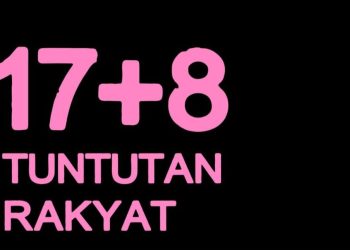 Viral Tuntutan Rakyat 17+8 yang diunggah warganet di berbagai platform media sosial usai aksi massa beberapa waktu ini. /Foto: Tangkapan layar akun X @IndoPopBase.