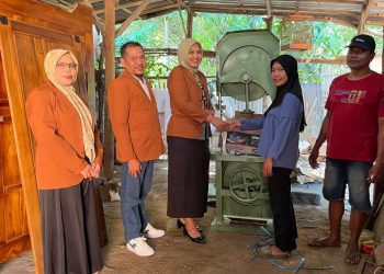 Kolaborasi implementasikan Tri Dharma Perguruan Tinggi, Unikama dan Uniwara menggelar program PM-UPUD. /Foto: Dok. Unikama