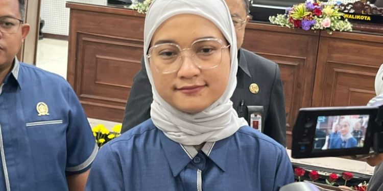 Ketua DPRD Kota Malang, Amithya Ratnanggani Sirraduhita (M Sholeh)