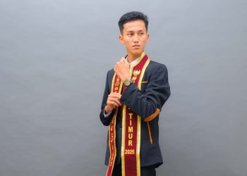 Mahasiswa Prodi PPKN Unikama, Moch. Nabil Notan Pratama berhasil menyabet Winner Mister Miss Tourism and Culture Jawa Timur (MMTCJT). /Foto: Dok. Unikama.