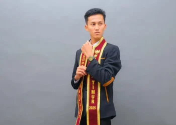 Mahasiswa Prodi PPKN Unikama, Moch. Nabil Notan Pratama berhasil menyabet Winner Mister Miss Tourism and Culture Jawa Timur (MMTCJT). /Foto: Dok. Unikama.