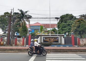 Terminal Hamid Rusdi Kota Malang yang akan dilintasi bus Trans Jatim. (Foto/M Sholeh)