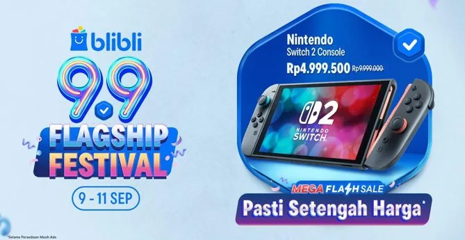 Promo 9.9 di Blibli. Foto/dok