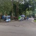 Lokasi perampokan uang nasabah bank di Kota Malang. (Foto/M Sholeh)