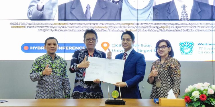 Jalin kerja sama internasional bersama UTHM Malaysia, komitmen Unikama perkuat Tri Dharma lintas negara. /Foto: Dok. Unikama.