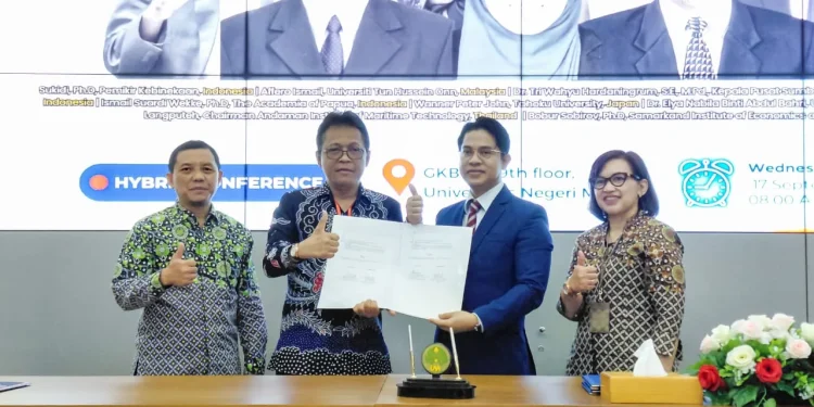 Jalin kerja sama internasional bersama UTHM Malaysia, komitmen Unikama perkuat Tri Dharma lintas negara. /Foto: Dok. Unikama.