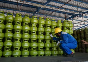 Ilustrasi pasokan LPG 3 kilogram. (Foto/dok. Pertamina)