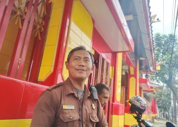 Security Klenteng Eng An Kiong Kota Malang, Riyanto membeberkan keberadaan Bima. (Foto/M Sholeh)
