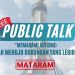 PSLC gelar event Public Talk di Kota Mataram yang mengajak mengupas tuntas strategi mendukung anak autis dengan narasumber ahli. /Foto: Instagram @pslc.indonesia.