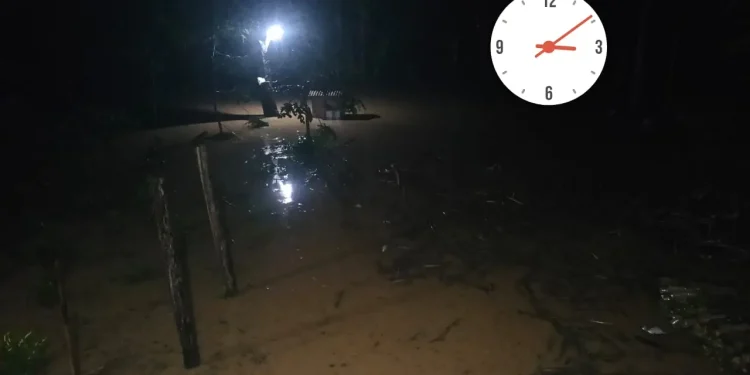 Banjir genangi dua dusun di wilayah Kecamatan Gedangan, Kabupaten Malang. Foto: BPBD Kabupaten Malang