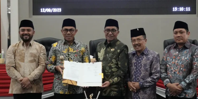 Kesepakatan anggaran atau KUA-PPAS Kota Batu 2026. Foto: Prokopim KWB