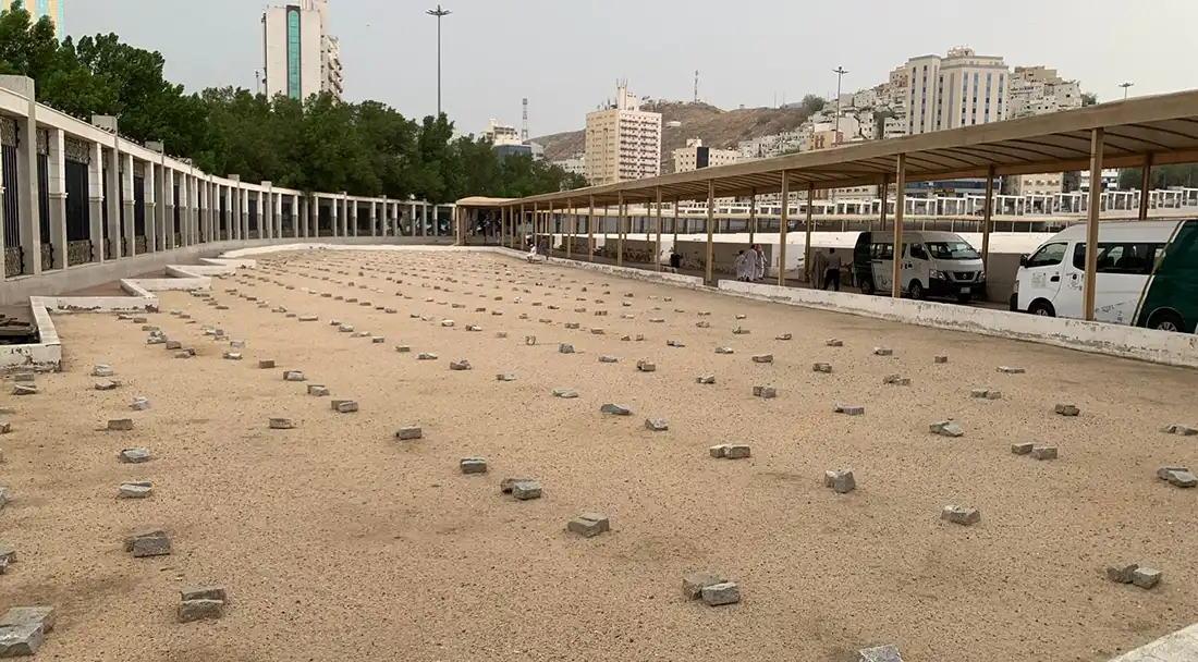 Area makam Jannatul Ma’la 