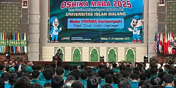 Mahasiswa baru Unisma