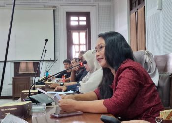 Perwakilan pecinta kucing sampaikan aspirasi kepada anggota DPRD Kota Malang. Foto: Aisyah Nawangsari Putri