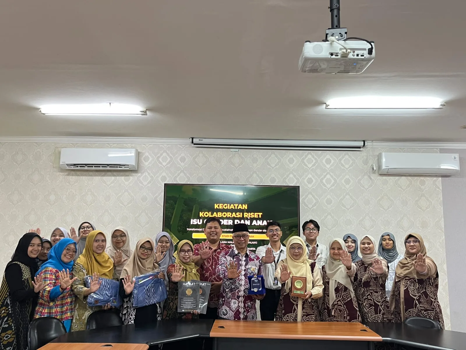Kolaborasi PSGA UIN Malang dan UIN UIN Syarif Hidayatullah Jakarta. Foto/dok UIN Malang