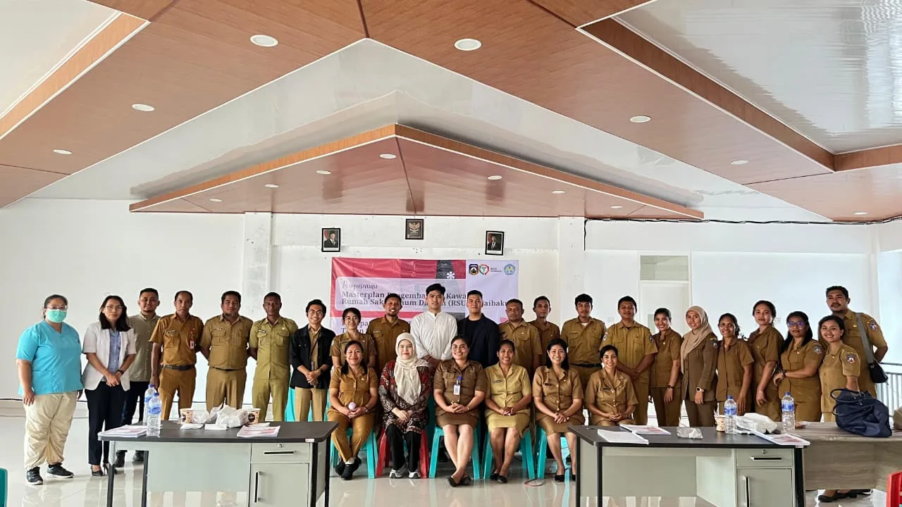 ITN Malang membantu membuatkan masterplan RSUD Waibakul Sumba Tengah. Foto/dok ITN Malang