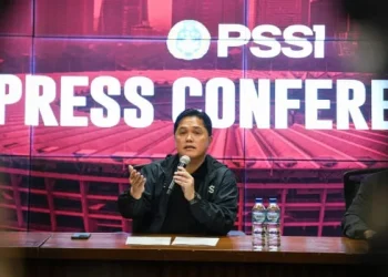 Ketua Umum PSSI, Erick Thohir tak mau terburu-buru menunjuk pelatih anyar Timnas Indonesia menggantikan posisi Patrick Kluivert. /Foto: Dok. PSSI