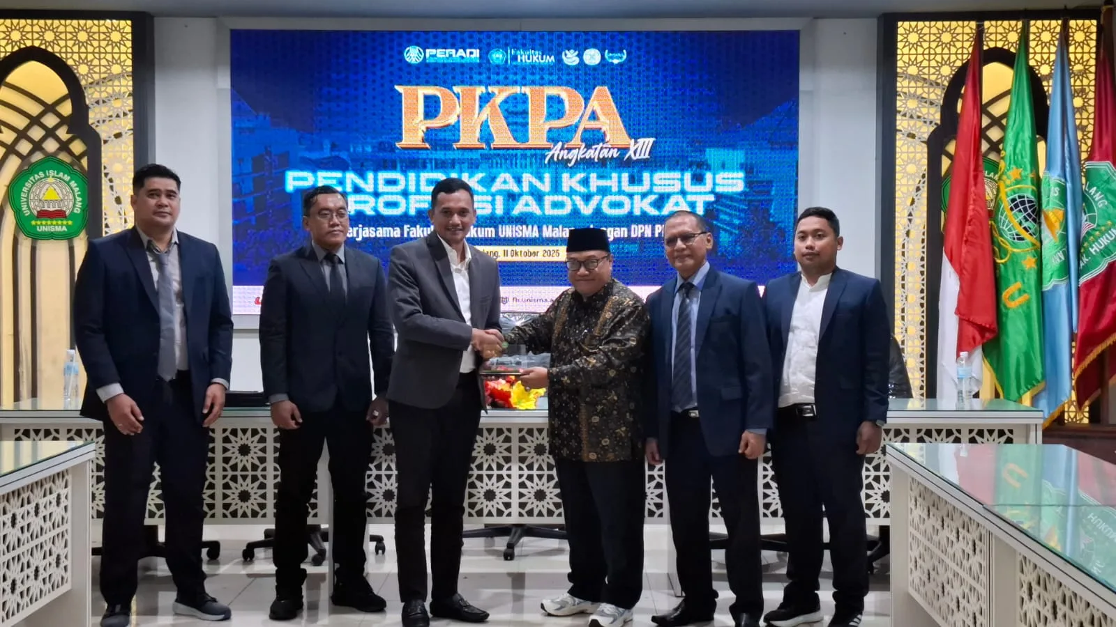 Peresmian PKPA Angkatan ke-13 FH Unisma. Foto: Azmy