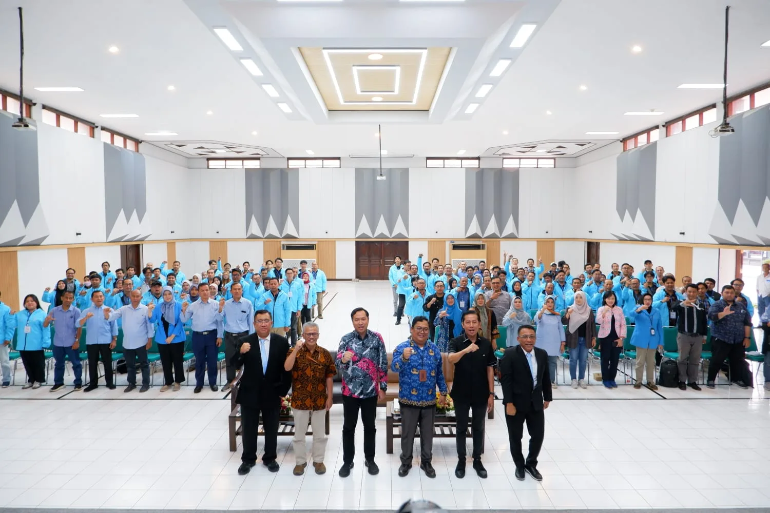 Pelatihan tenaga terampil konstruksi dan sertifikasi kompetensi antara ITN Malang dan Pemkot Malang. Foto/dok ITN Malang