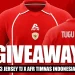 Giveaway tebak skor laga Irak vs Timnas Indonesia yang dipersembahkan Tugu Jatim x AFR.Activewear. /Foto: Dok. Tugu Jatim.
